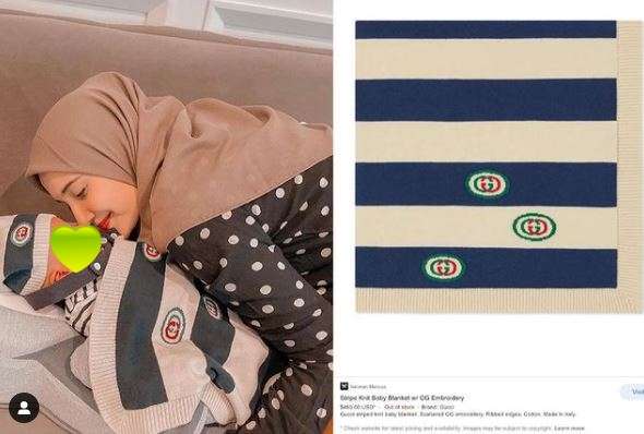 Selimut Brand Gucci Seharga Rp 6,6 Juta