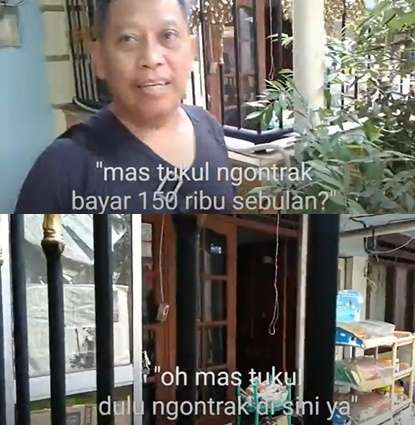 Rumah Kontrakan Tukul Arwana