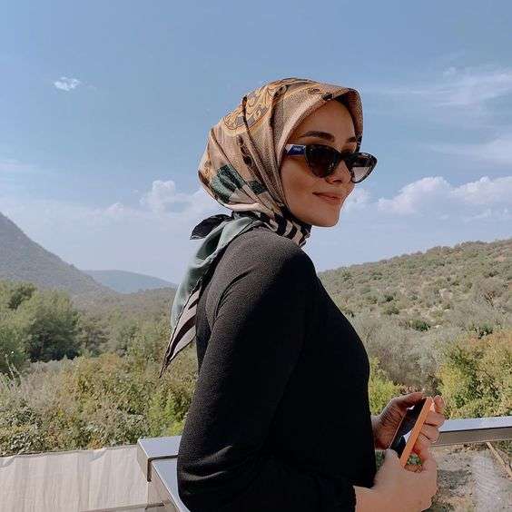 OOTD Printed Hijab Style