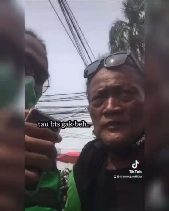 Driver Ojol Mengantri BTS Meal