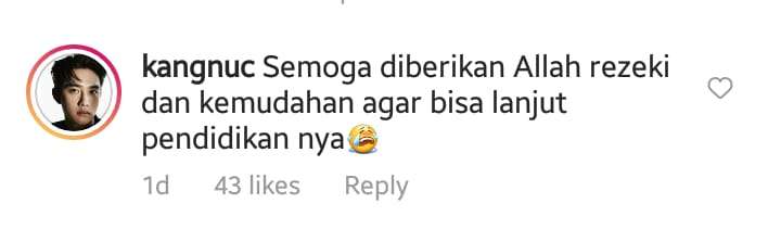 Komentar Salah Seorang Netizen