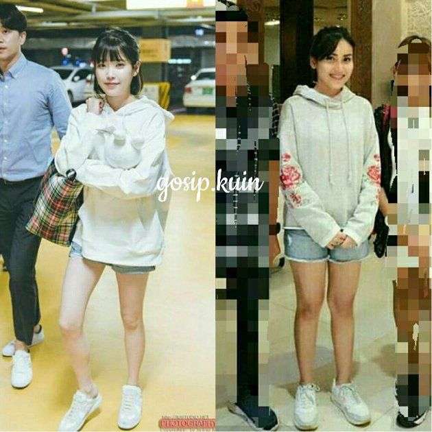 Ayu Ting Ting dan IU Ayu Ting Ting dan IU