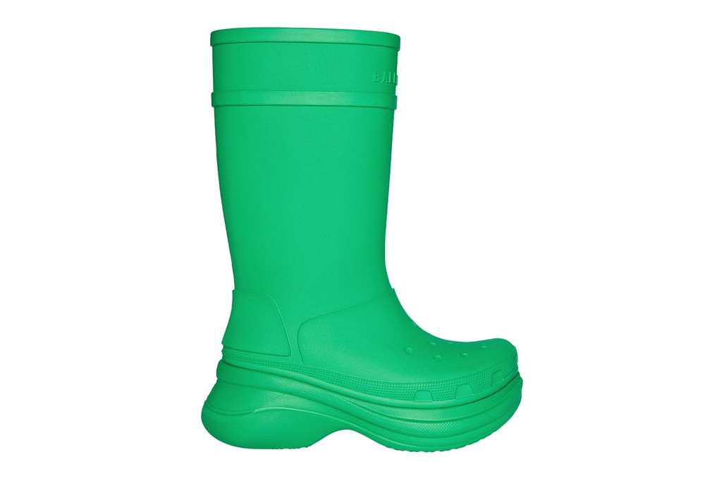 High-Knee Boots Koleksi Balenciaga x Crocs