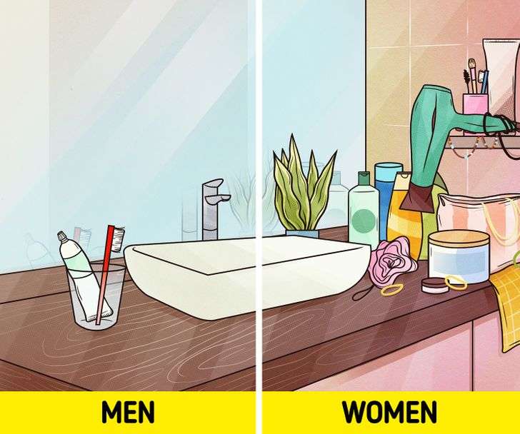 Penggunaan Alat Mandi yang Minim