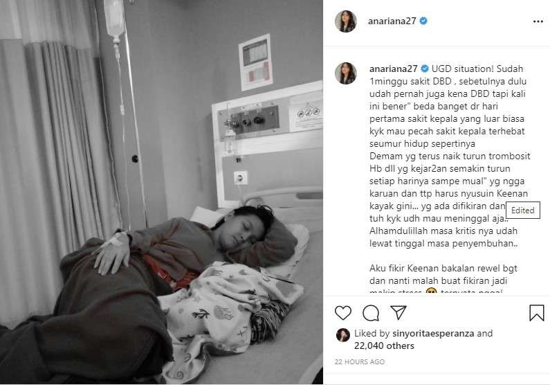 Ana Riana Pemeran Rinjani di TOP