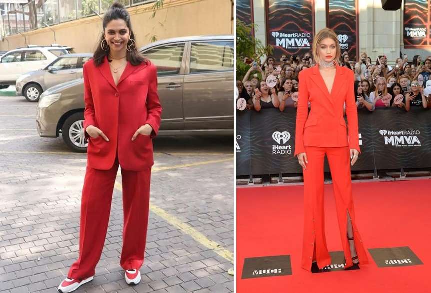 Deepika Padukone dan Gigi Hadid