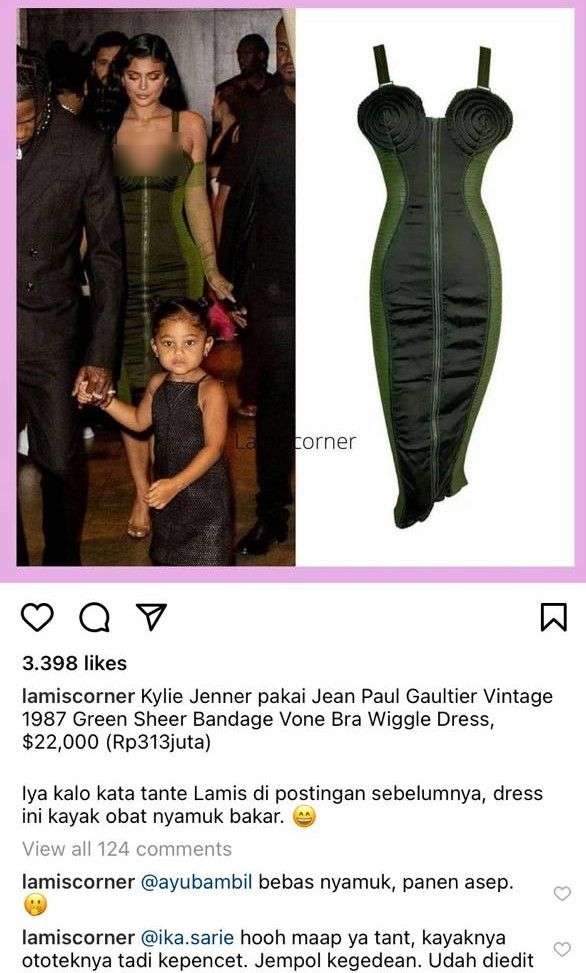 Dress Kyline Jenner