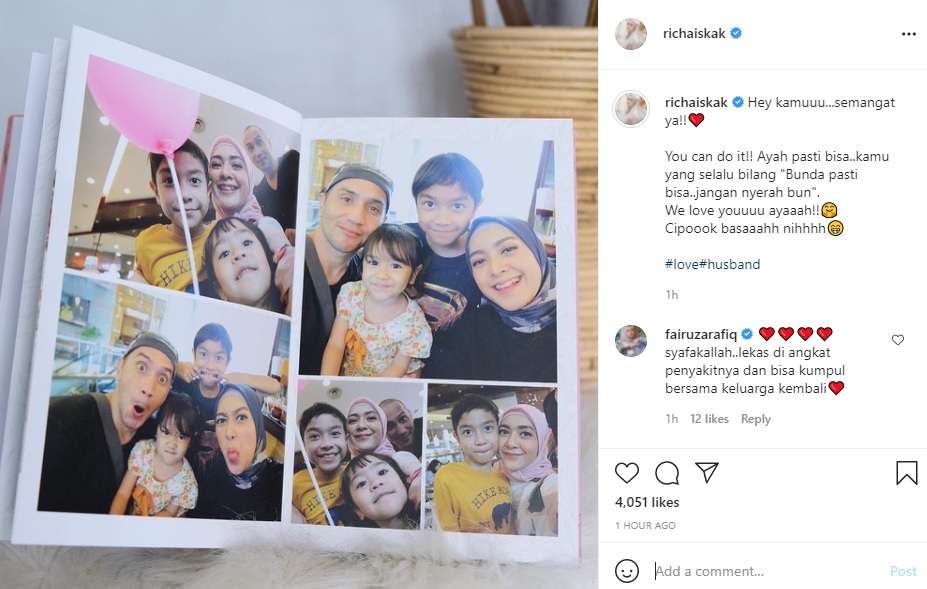 Unggahan Istri Gary Iskak
