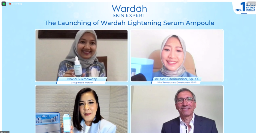 Launching of Wardah Lightening Serum Ampoule