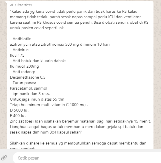 Pesan WhatsApp