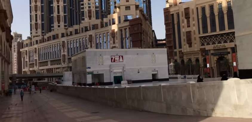 Kondisi hotel dekat kabah