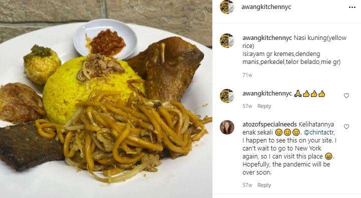 Nasi Kuning Awang Kitchen