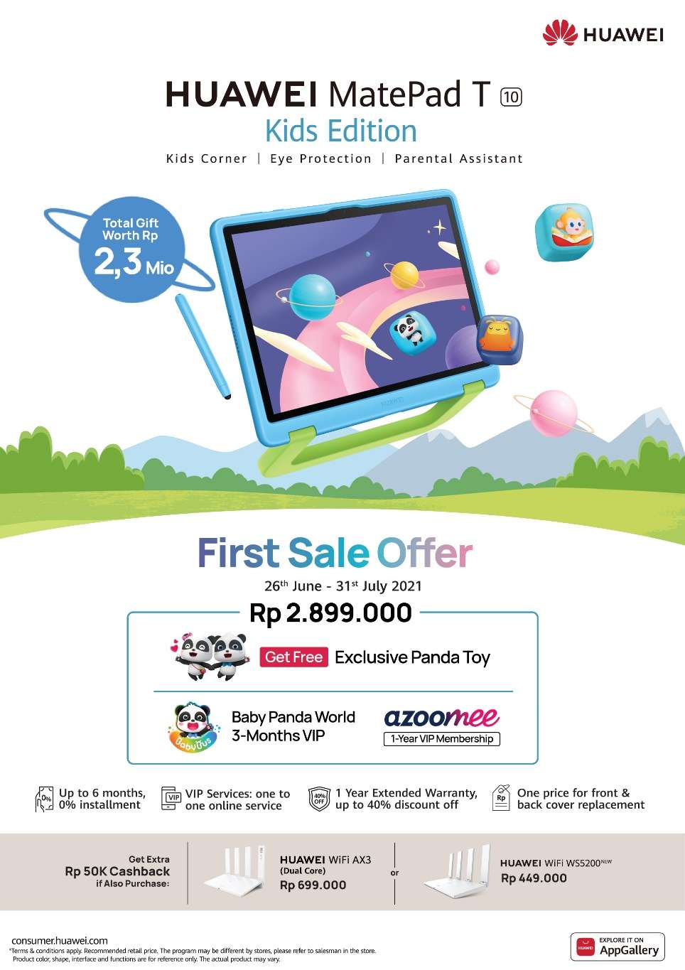 HUAWEI MatePad T10 Kids Edition