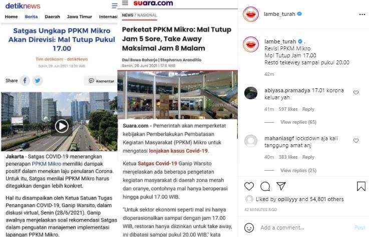 Warganet pasrah.