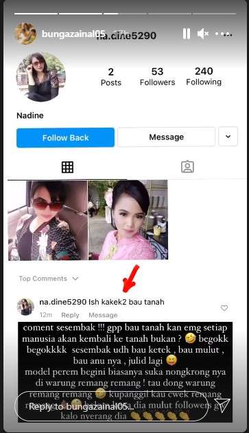 Balasan Bunga Zainal pada wanita mencibir suaminya