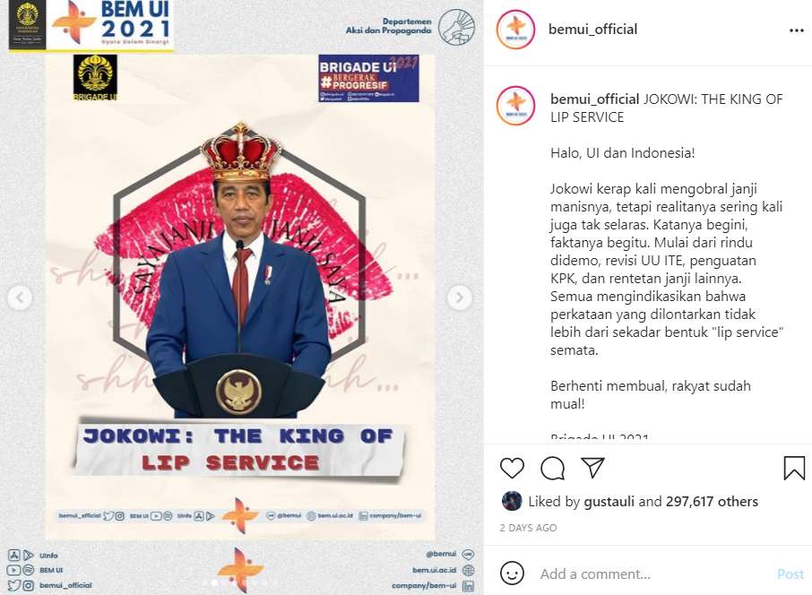 Unggahan Instagram