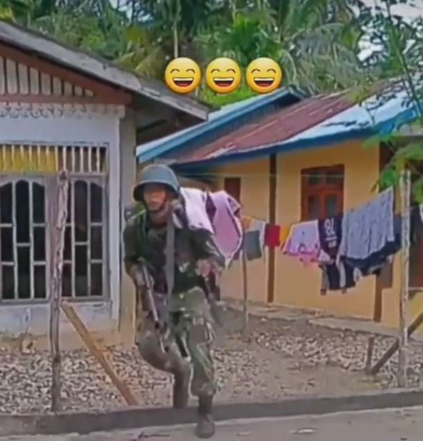 Jemuran menyangkut