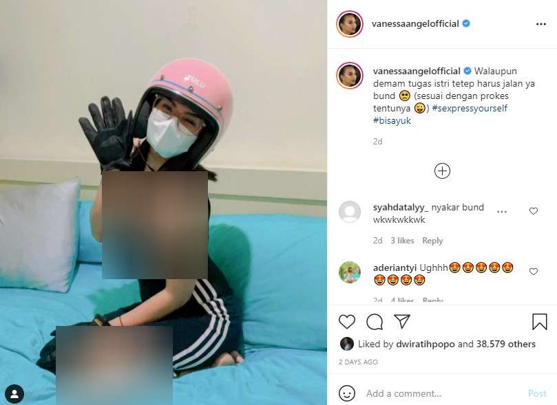 unggahan vanessa Angel unggahan vanessa Angel