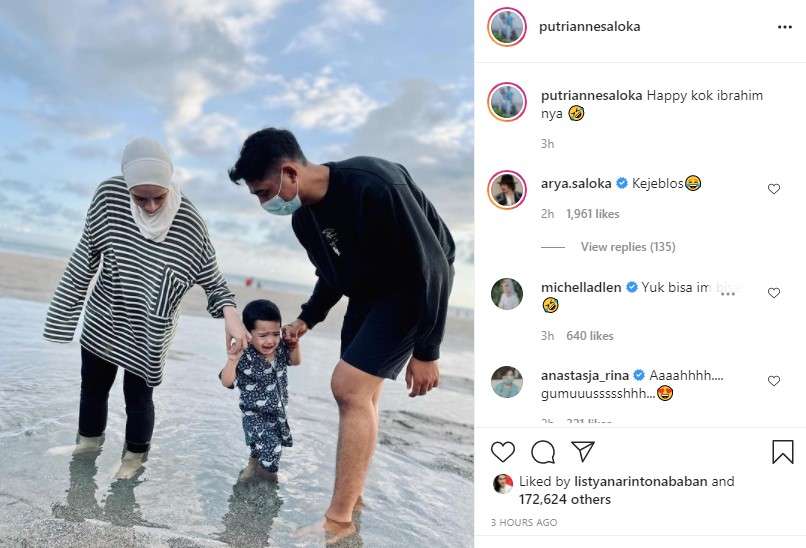Putri Anne dan Arya Saloka