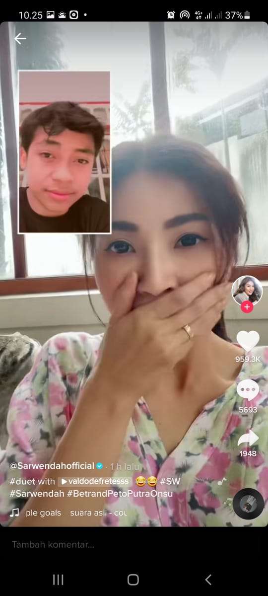Sarwendah Tan dan Betrand Peto