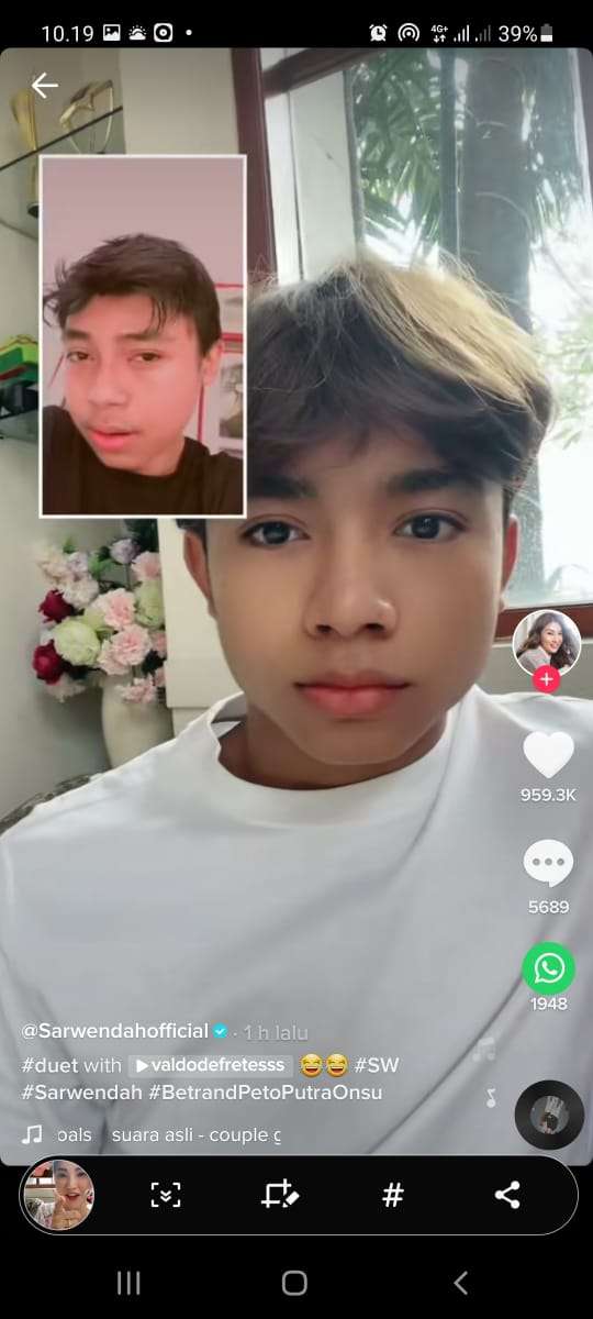 Sarwendah Tan dan Betrand Peto