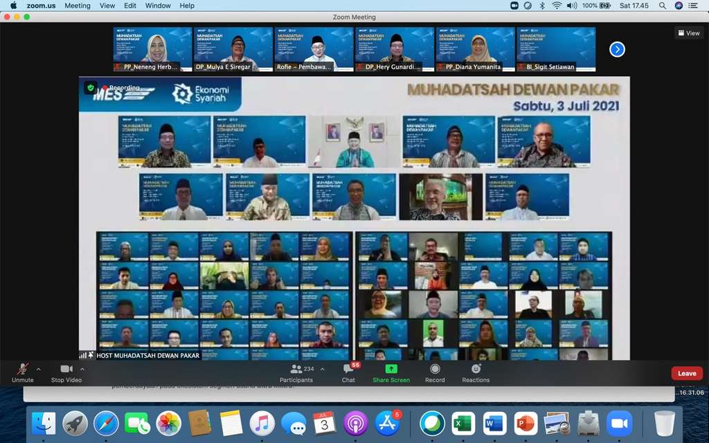 Forum Muhadatsah Bulanan Dewan Pakar MES