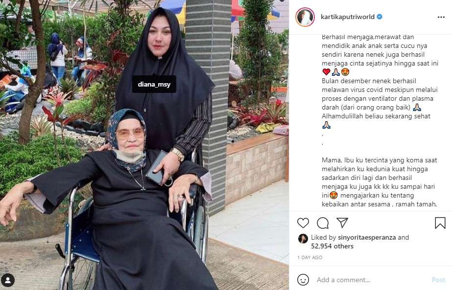 Curhatan Kartika Putri