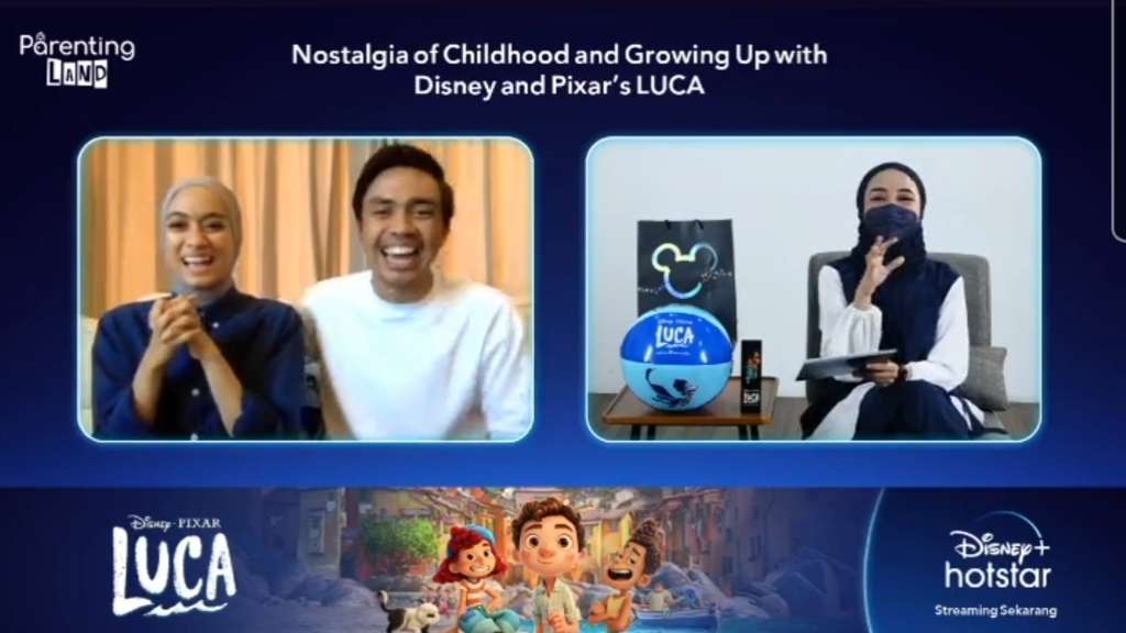 Ngobrolin Parenting dari Film Disney and Pixar&rsquo;s &ldquo; Luca&rdquo; Bareng Ayudia dan Ditto