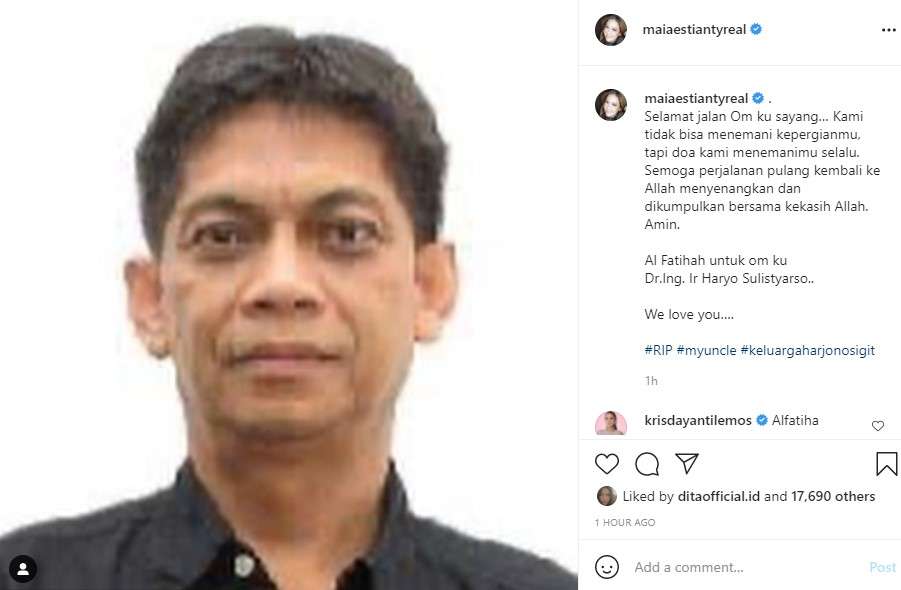 Unggahan Maia Estianty