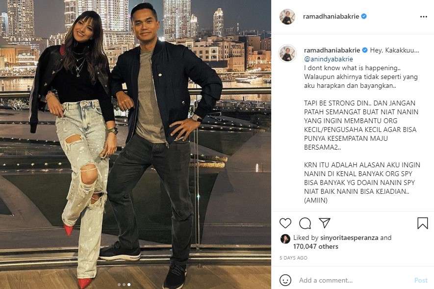 Ungahan terkahir Nia Ramadhani sebelum ditangkap