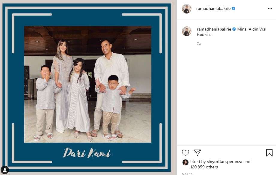 Nia Ramadhani tutup kolom komentar