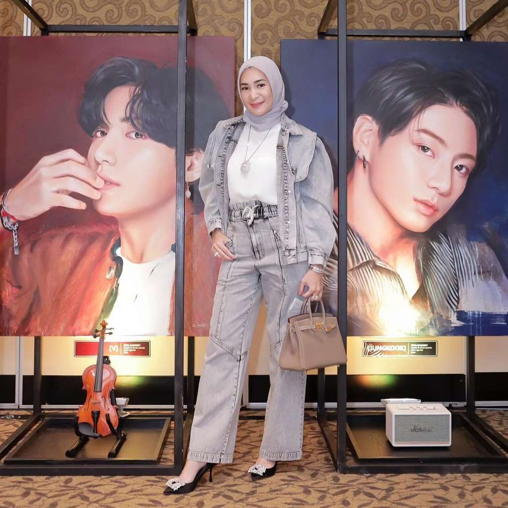 Gaya Hijab Erin Taulany