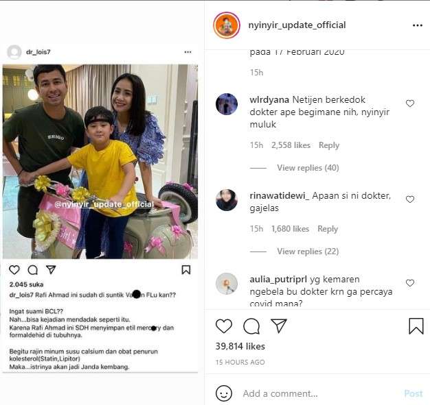 Raffi Ahmad dan Nagita Slavina