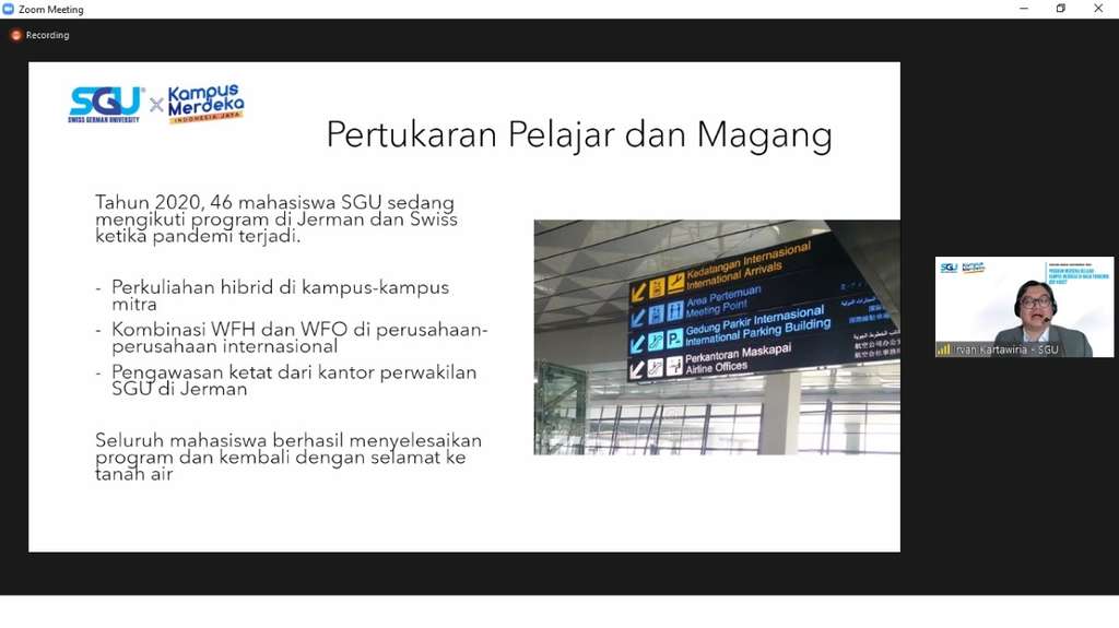 media gathering Swiss German University