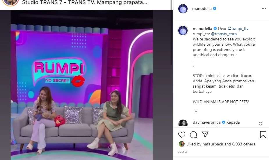 Unggahan Manohara
