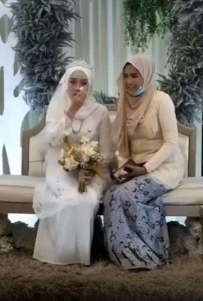 Cerita pilu di balik pengantin wanita menangis di pelaminan.