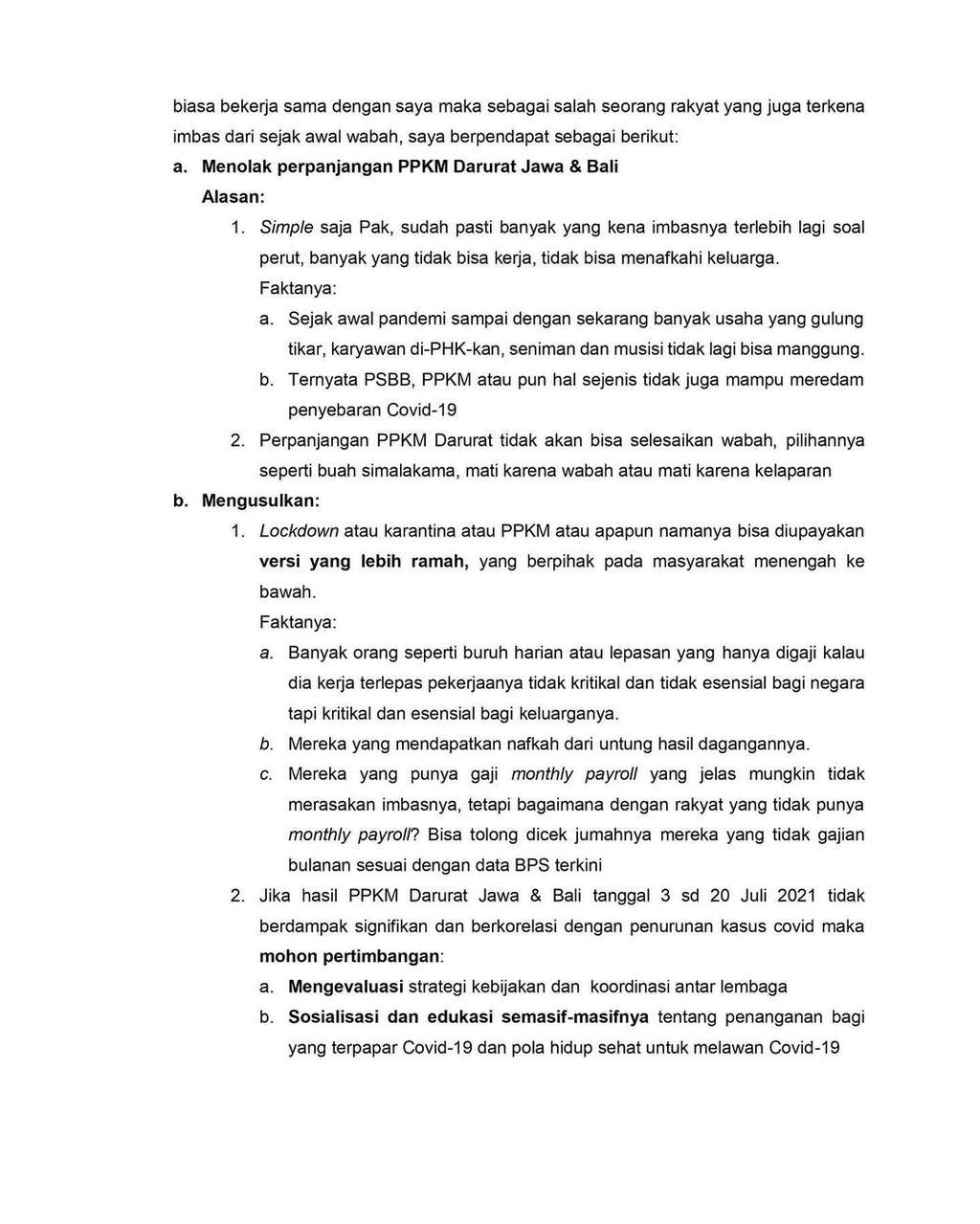 Surat Terbuka Didi Riyadi