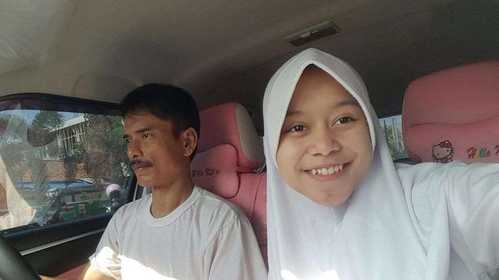 Penampilan Lesty Kejora saat SMA