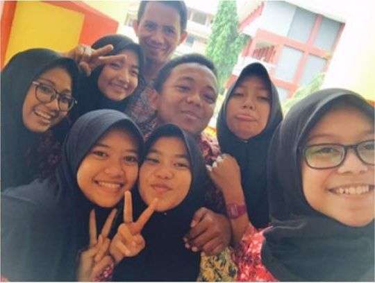 Penampilan Lesty Kejora saat SMA