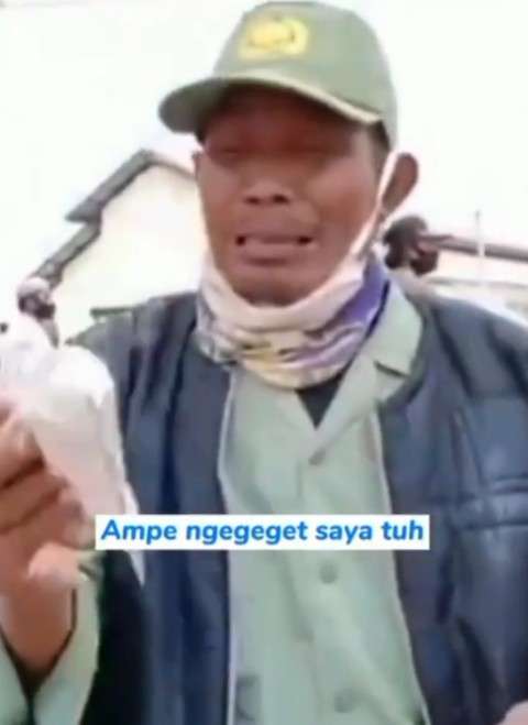 Hansip ketakutan