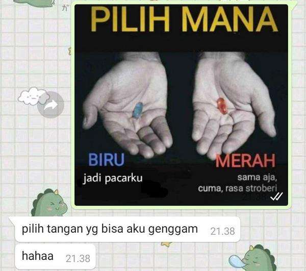 Deretan Chat Lucu Berisi Pertanyaan Menjebak yang Bikin Senyum-senyum Sendiri.