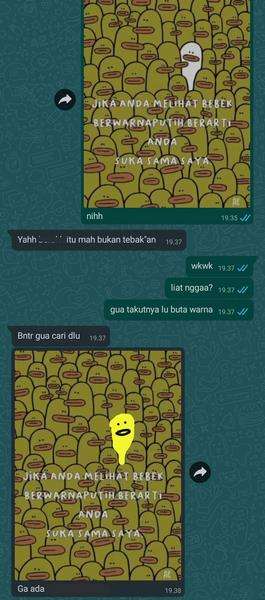 Deretan Chat Lucu Berisi Pertanyaan Menjebak yang Bikin Senyum-senyum Sendiri.