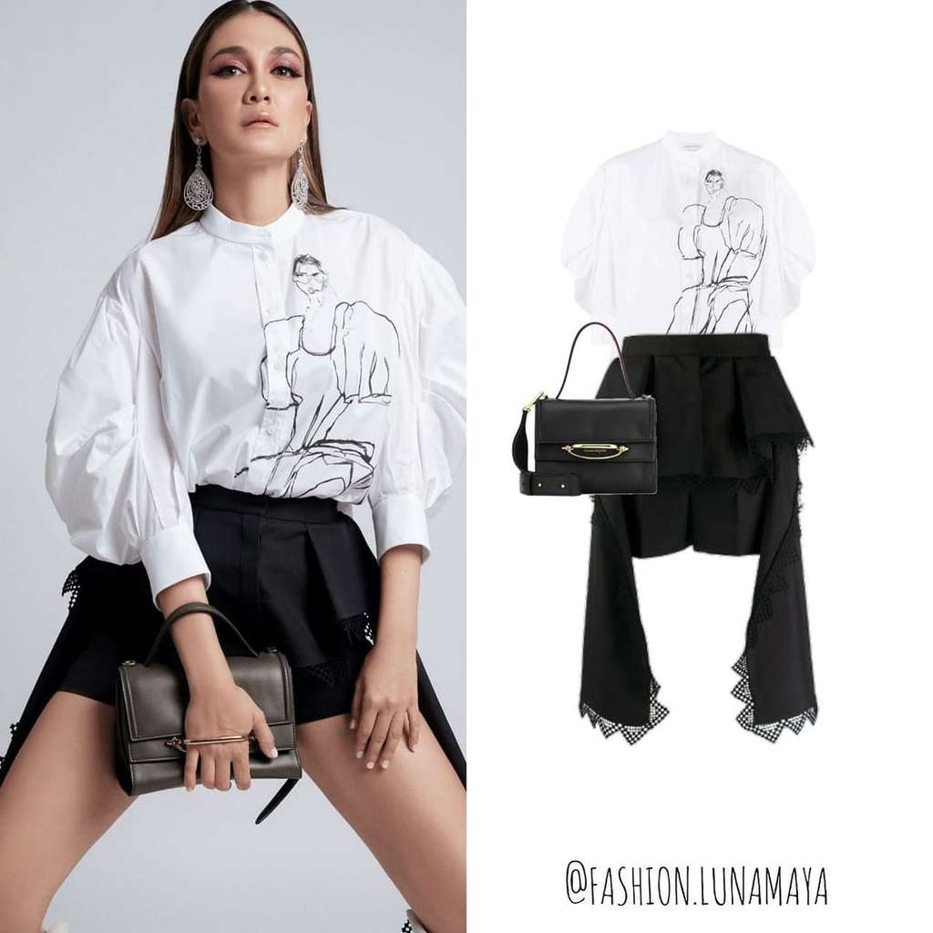 OOTD Luna Maya