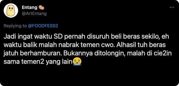 Deretan kejadian apes sehabis beli makanan yang bikin senyum-senyum sendiri.