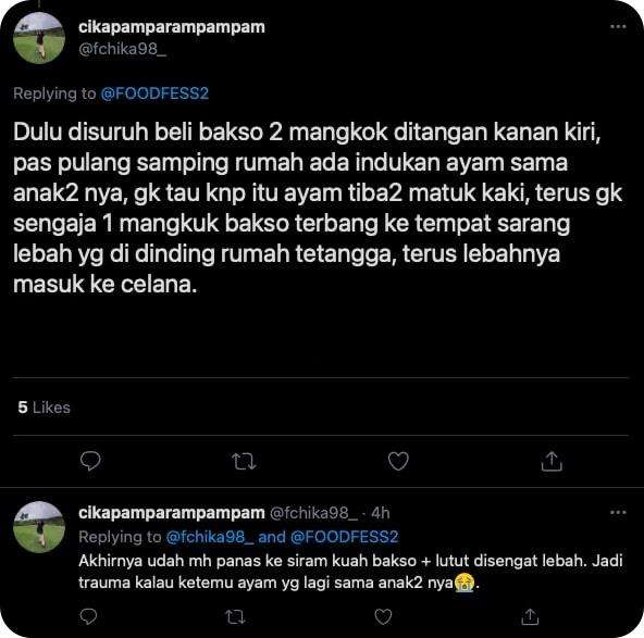 Deretan kejadian apes sehabis beli makanan yang bikin senyum-senyum sendiri.