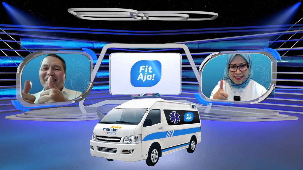 Simbolisasi Penyerahan Ambulan dari Mandiri Inhealth ke sejumlah Rumah Sakit