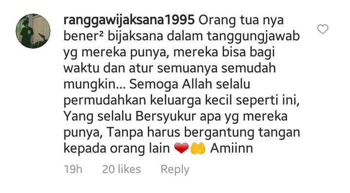 Komentar Seorang Warganet