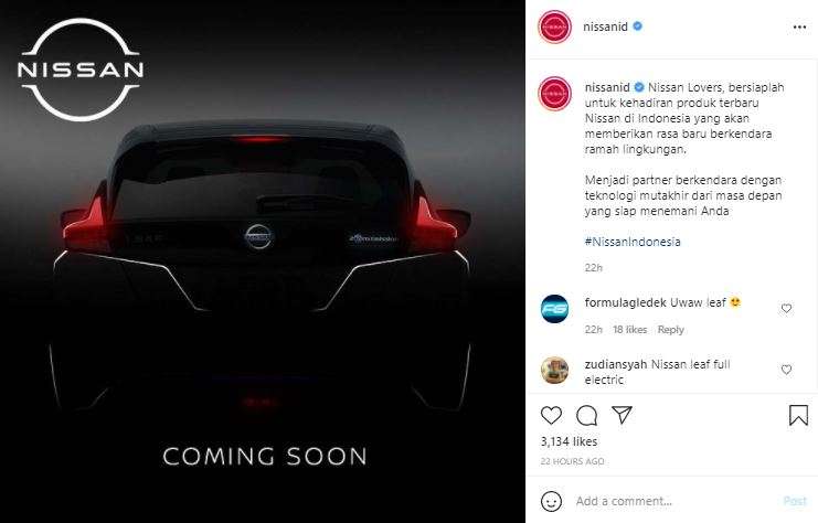 Nissan siap merilis mobil baru.