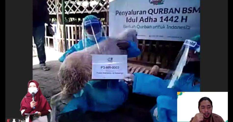 Penyaluran Qurban BSMU