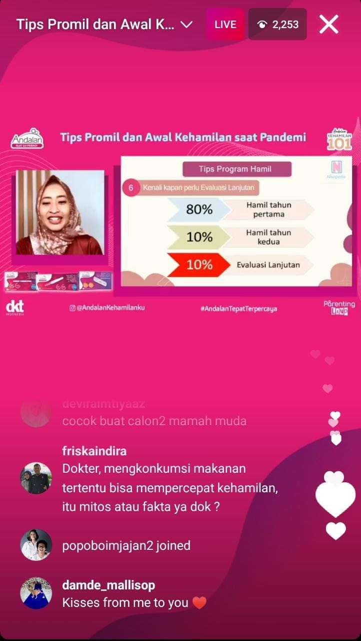 Webinar Andalan Kehamilanku